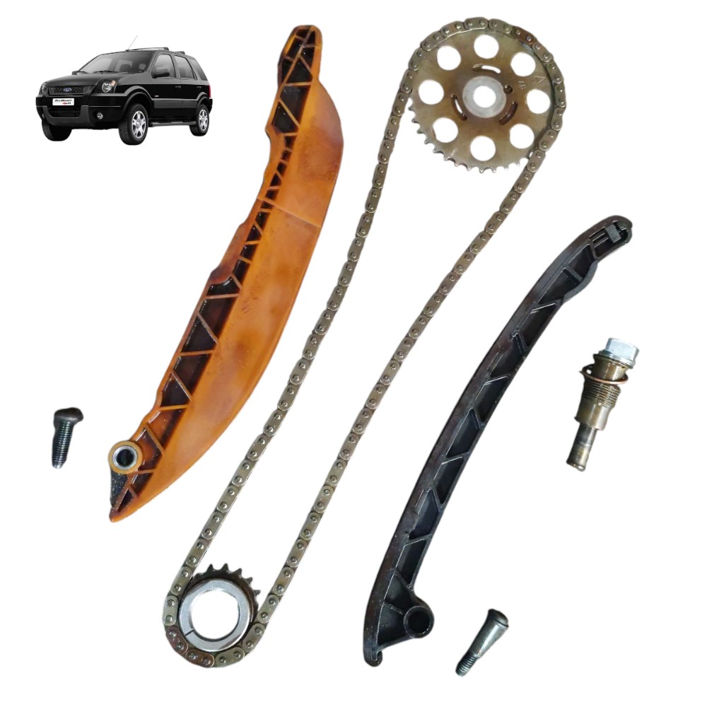 Kit Corrente Motor Ford Ecosport 1.6 Zetec Rocam Flex 2006 1