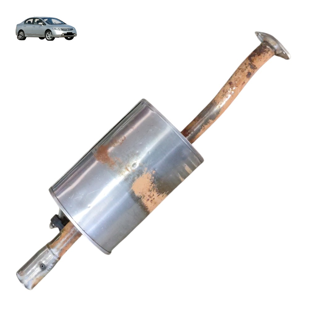 Abafador Silencioso Escapamento Honda Civic G8 2007 2008 09