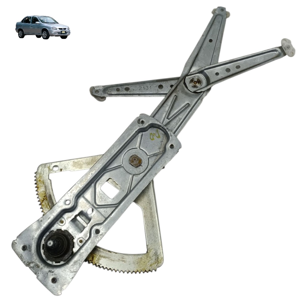 Máquina Vidro Manual Dianteiro Direito Gm Classic 2007 2008 1