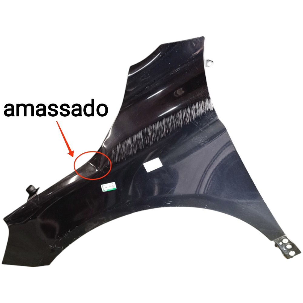 Paralama Esquerdo Volvo Xc60 T5 2014 2015 2016 2017 Azul 1