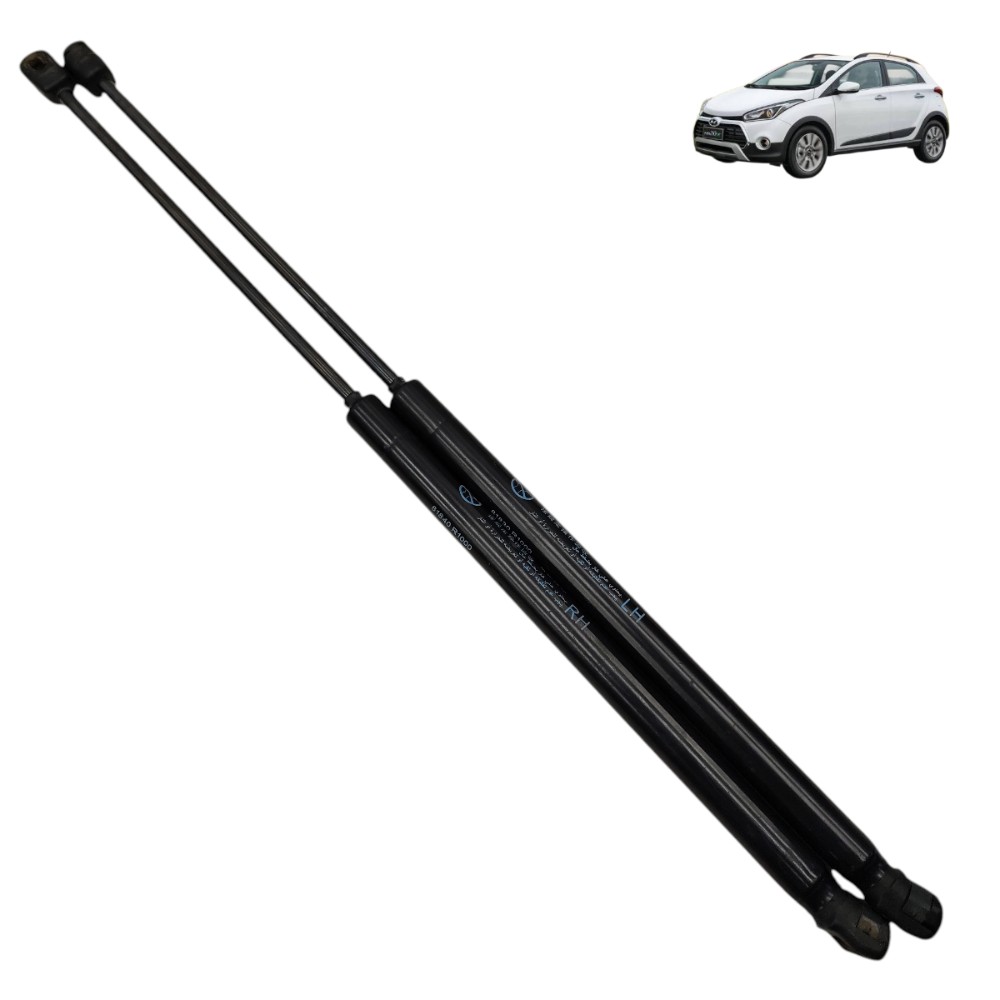 Par amortecedor tampa traseira Hyundai HB20 hatch 2020 2021 1