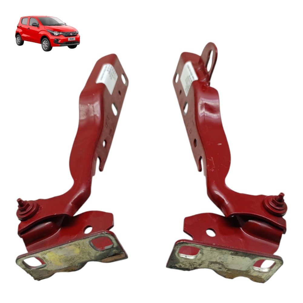 Par Dobradiça Capô Fiat Mobi 2017 2018 2019 2020 2021 2022 1