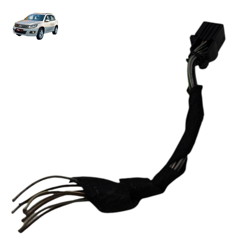 Plug Conector Botão Regulagem Farol Vw Tiguan 2011 2012 1