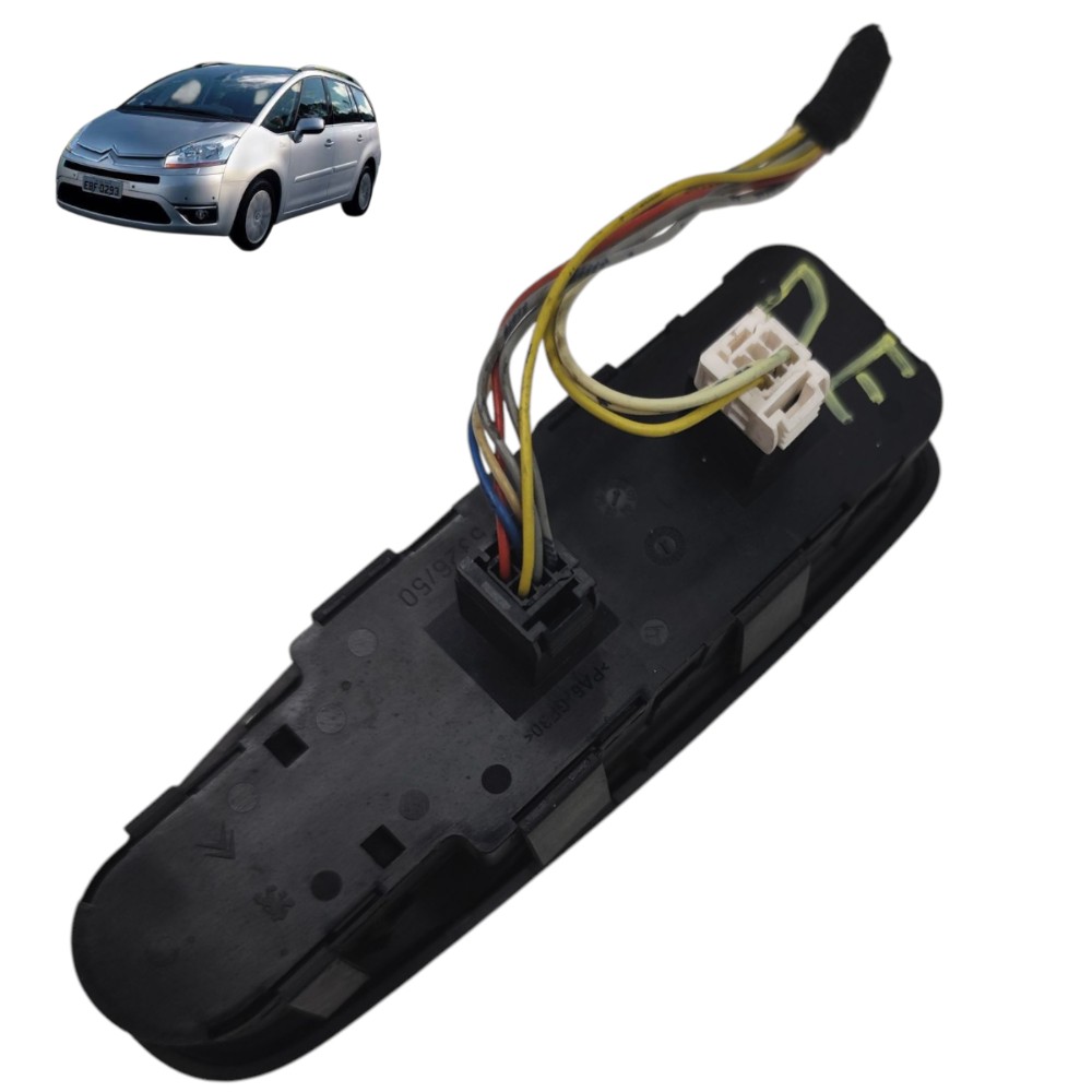 Comando botão vidro motorista Citroen grand c4 picasso 2008 1