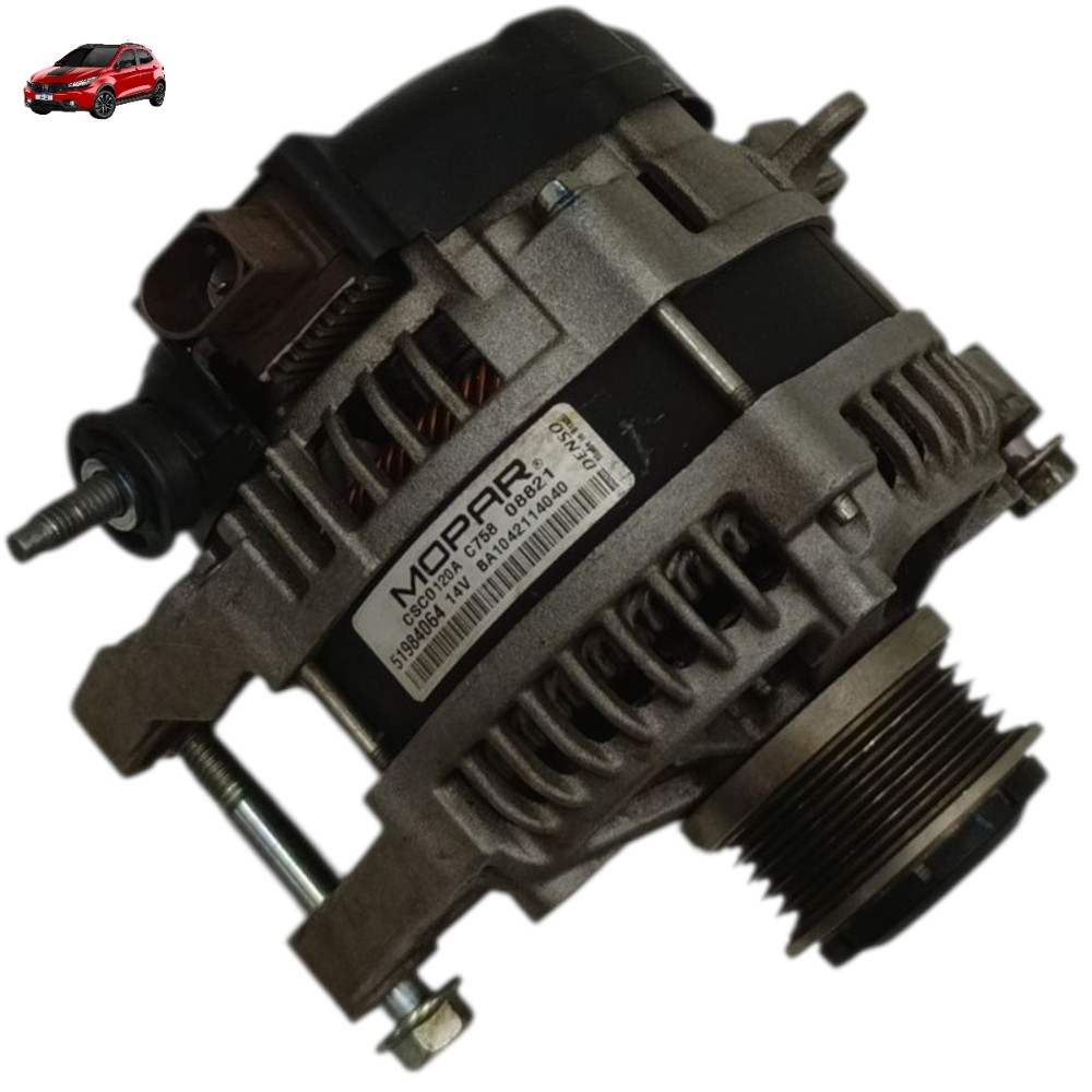 Alternador Fiat Argo Cronos 1.0 3cc 2022 2021 2020 2019 2018 1