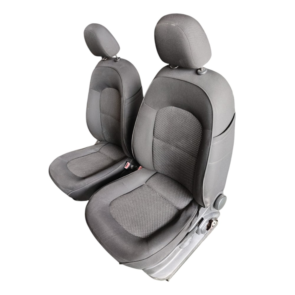 Jogo Banco Tecido Fiat Linea 2009 2010 2011 2012 2013 2014 Preto 3