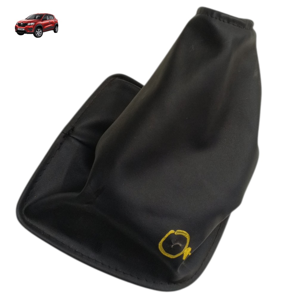 Coifa alavanca marcha Renault Kwid 2020 com pequeno furo 1