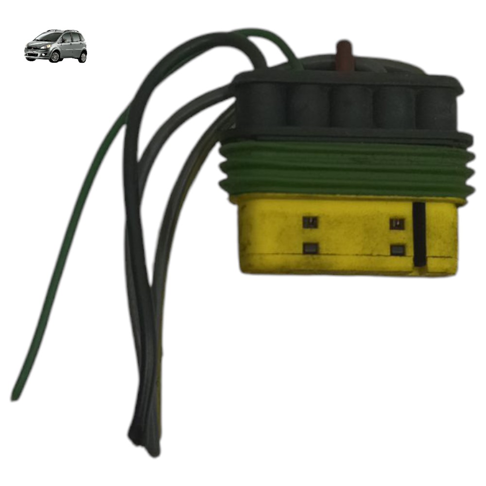 Plug Conector Motor Limpador Parabrisa Fiat Idea 2011 2012 1