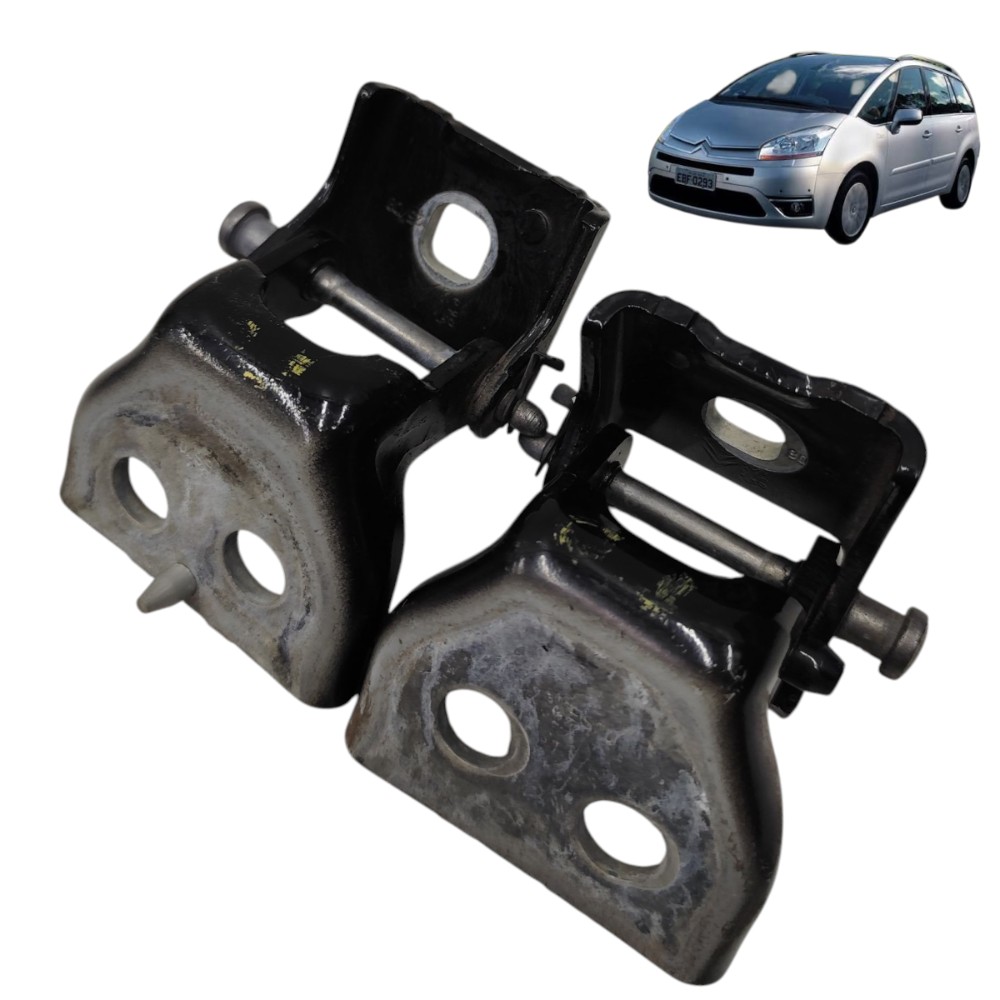 Par dobradiça traseira direita Citroën C4 Picasso 2008 2009 1