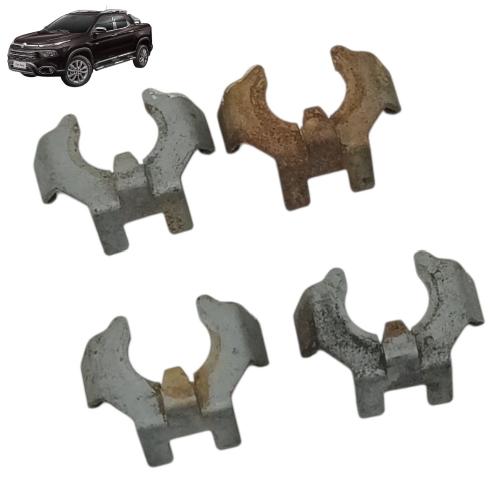 Jogo presilha trava bico injetor fiat toro 2021 2020 2019