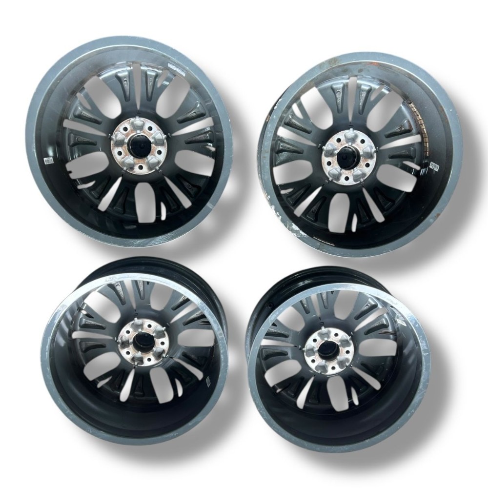 Jogo roda aro 18 com detalhes Fiat toro volcano 2024 2025 23 6