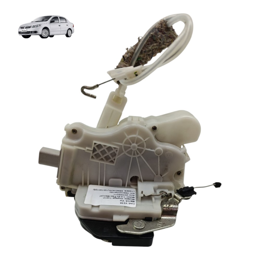 Fechadura Porta Traseira Esquerda Vw Voyage Gol Saveiro G5 1
