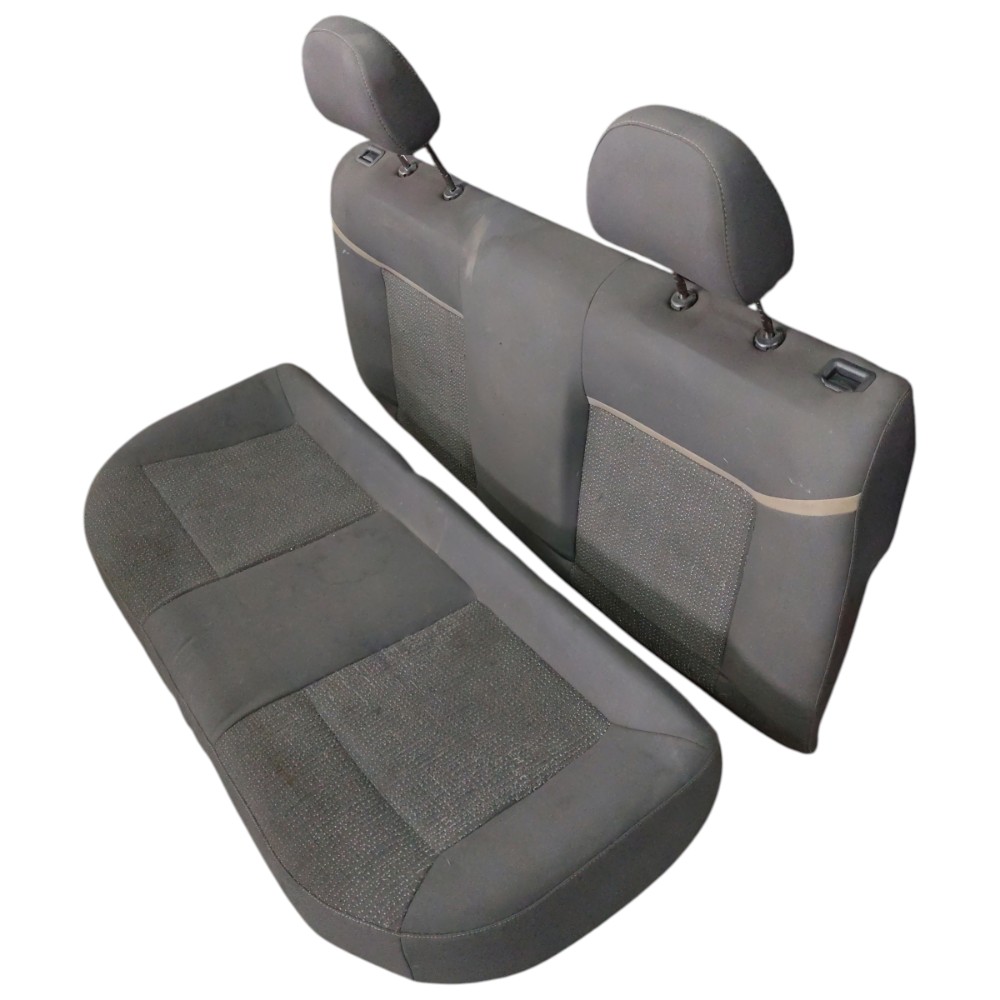Par Encosto Banco Traseiro Gm Vectra Sedan 2012 2011 2010 09 Cinza-escuro 2