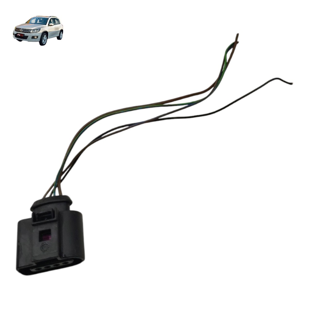 Plug Conector Bomba Combustível Auxiliar Vw Tiguan 2.0 2012 1