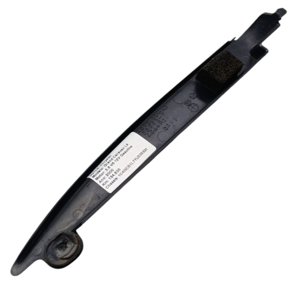 Moldura Porta Traseira Direita Chrysler Grand Caravan 2000 Preto 3