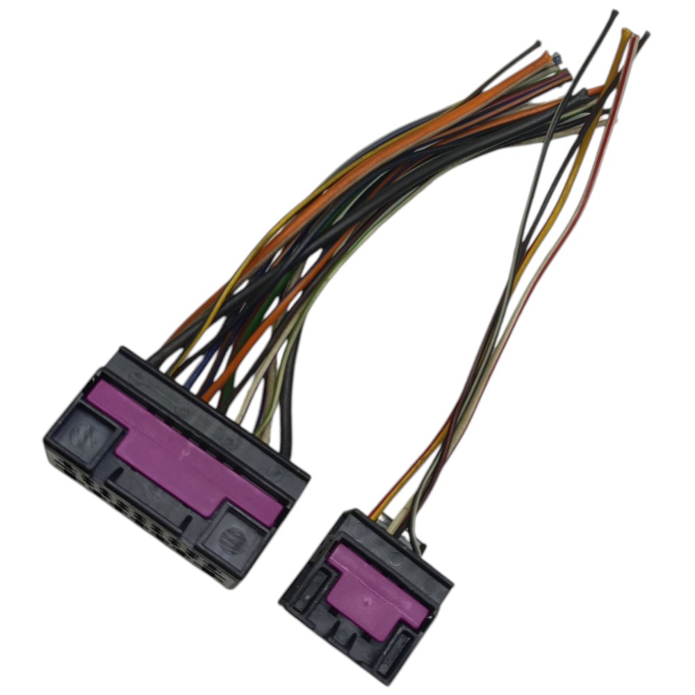 Par Plug Conector Módulo Conforto Ford Ecosport 1.6 Zetec 06 2