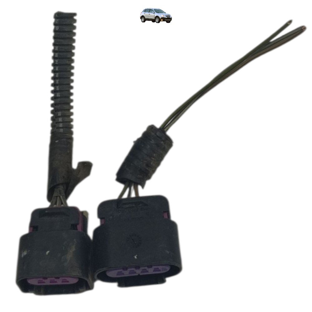 Par Plug Conector Farol Gm Captiva 2008 2009 2010 2011 2012 1