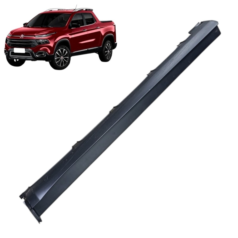 Spoiler saia lateral direita fiat toro 2021 2020 2019 2018