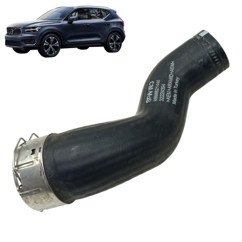 Mangueira intercooler volvo xc40 1.5 híbrida 2022 2021 2020