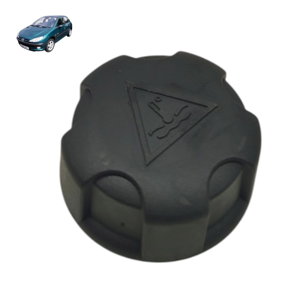 Tampa reservatório água radiador Peugeot 206 2001 2002 2003 1