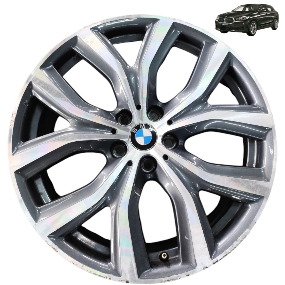 Roda Aro 19 5×112 Bmw X2 F39 2018 2019 2020 21 Para Reformar Diamante