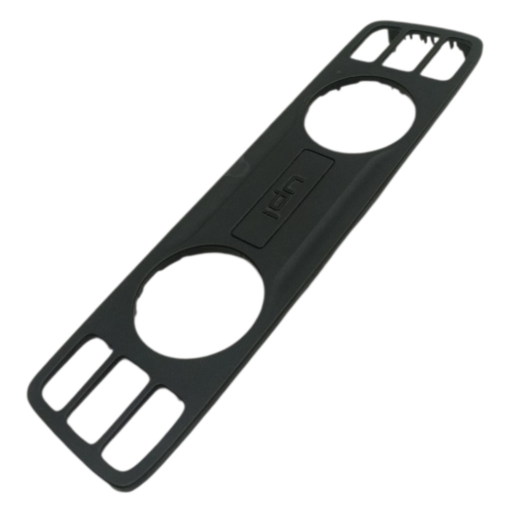 Moldura Radio Comando Ar Painel Vw Up 2014 2015 2016 2017 Preto 3