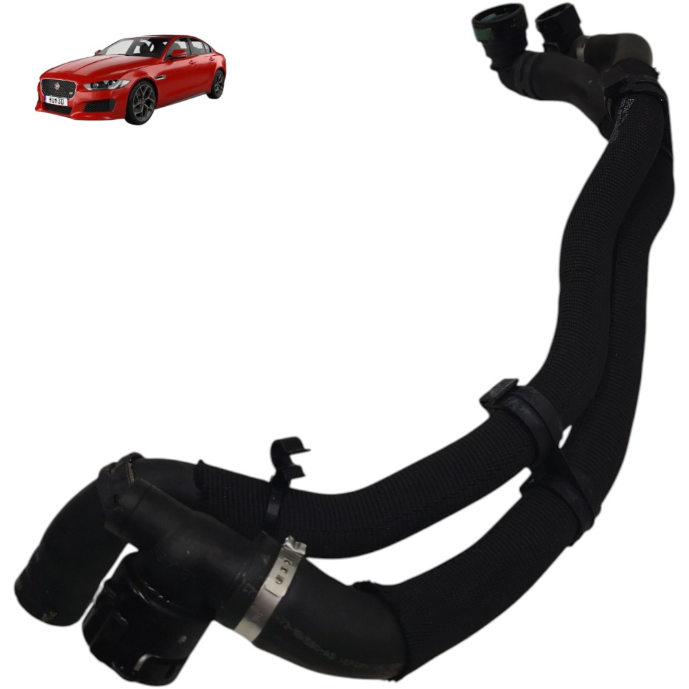 Par mangueira ar quente jaguar xe 2.0 p250 2016 2017 2018 19