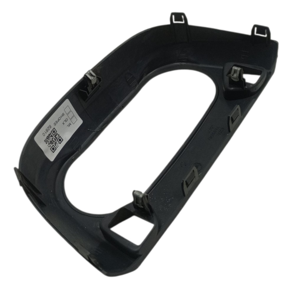 Moldura Comando Ar Fiat Uno Sporting 2011 2012 2013 2014 Preto Moldado 4