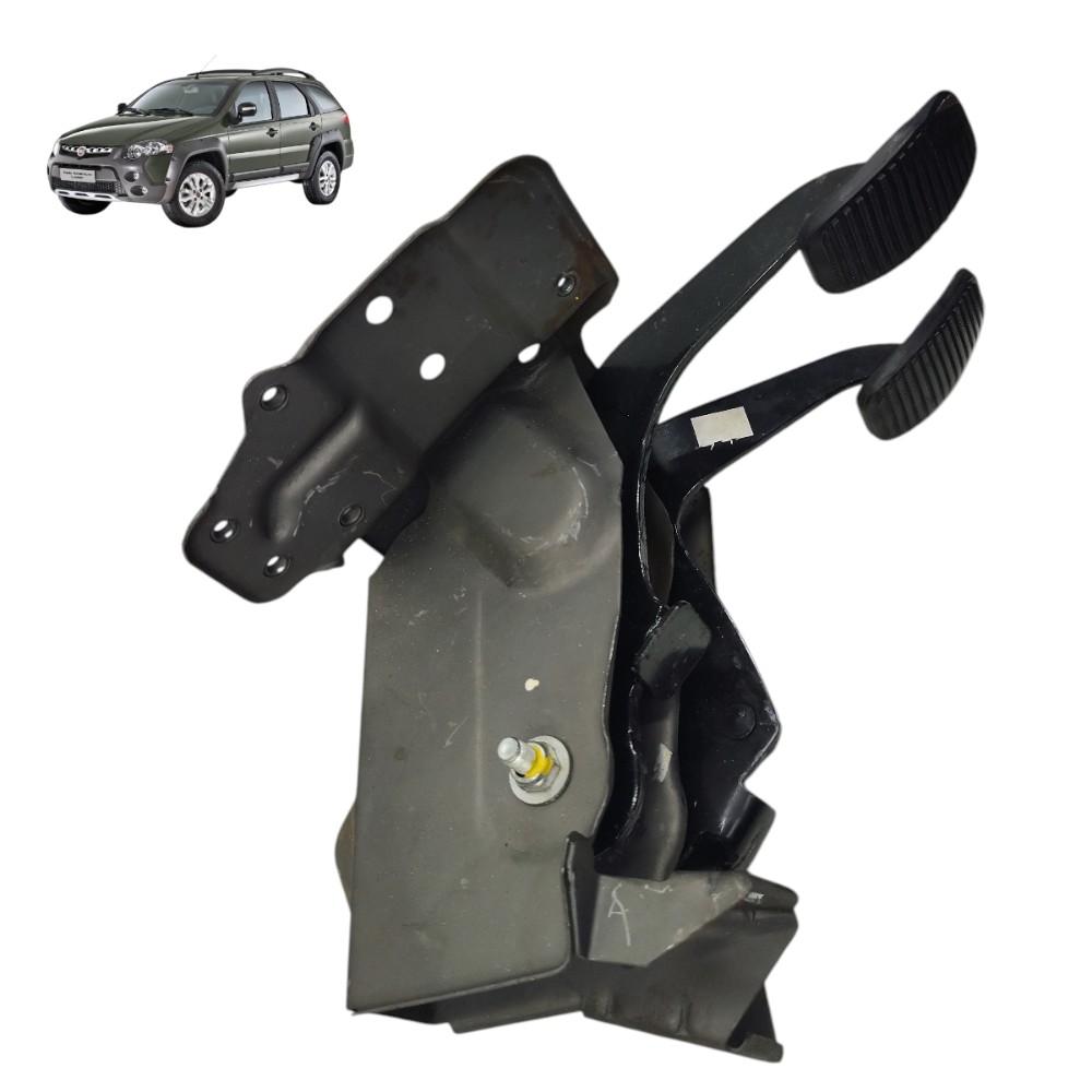 Pedaleira freio embreagem fiat palio fire 2009 2010 2011 12