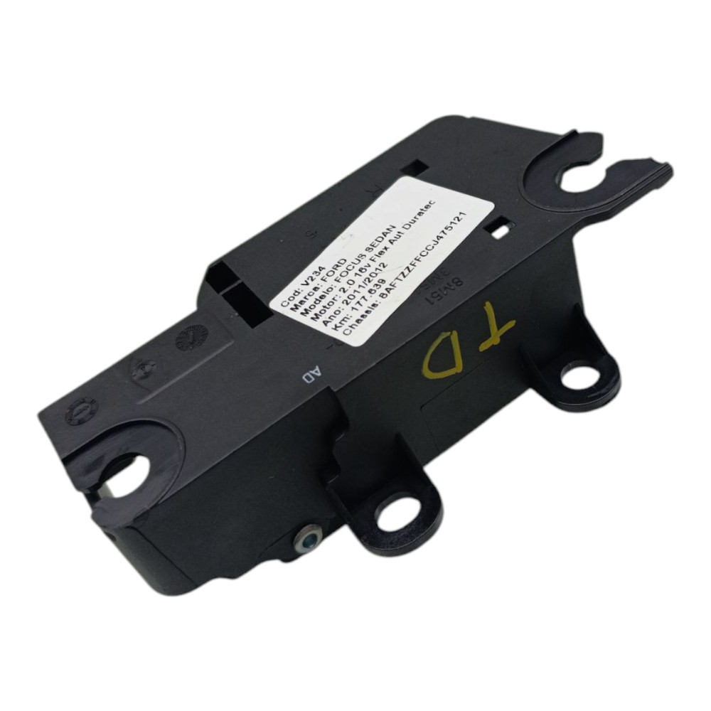Maçaneta Interna Lado Direito Ford Focus 2010 2011 2012 2013 Preto Traseira 3