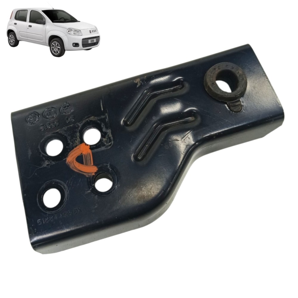Suporte direito radiador fiat uno Vivace 2012 2013 2014 2015
