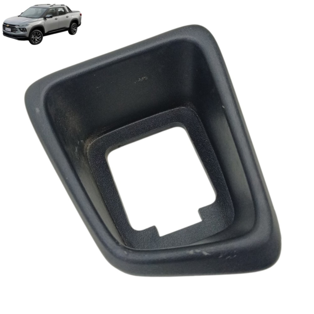 Moldura Luz Caçamba Gm Montana 2024 2025 2026 Preto