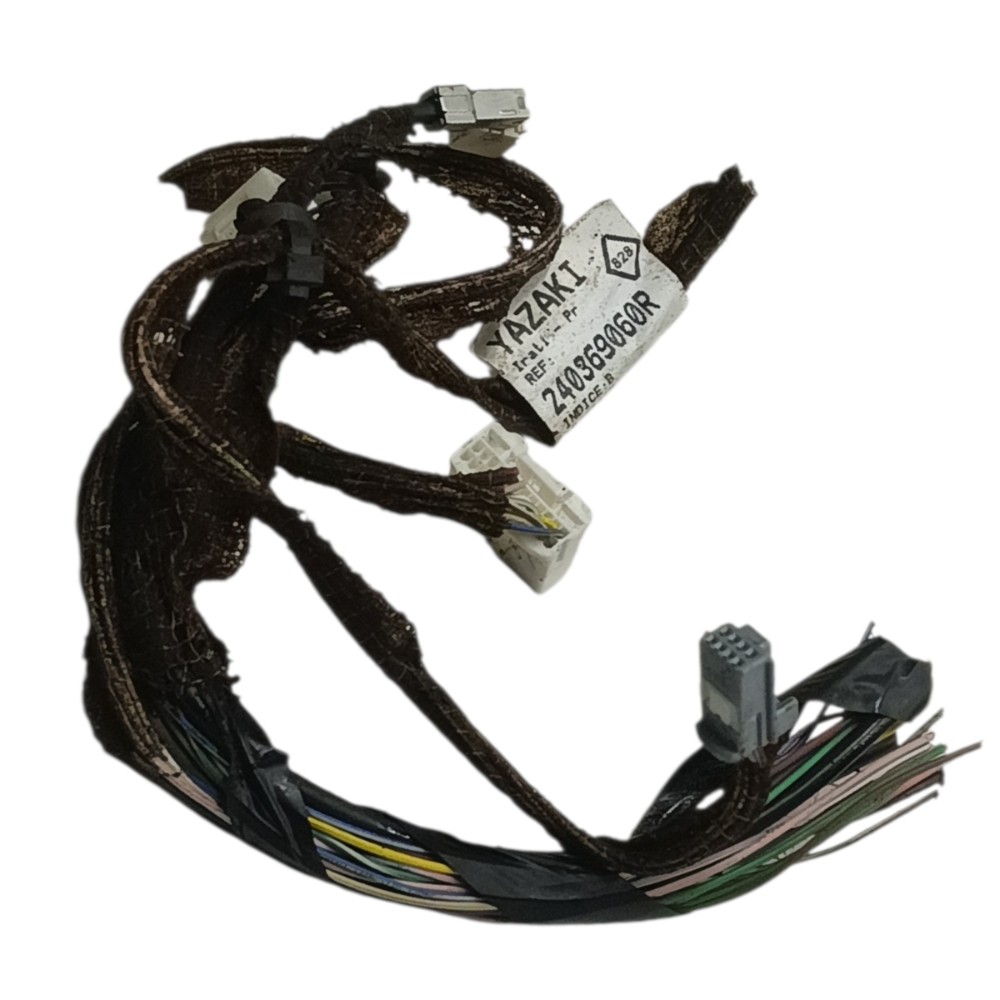 Jogo Plug Conector Som Multimídia Renault Sandero 2016 2017 3