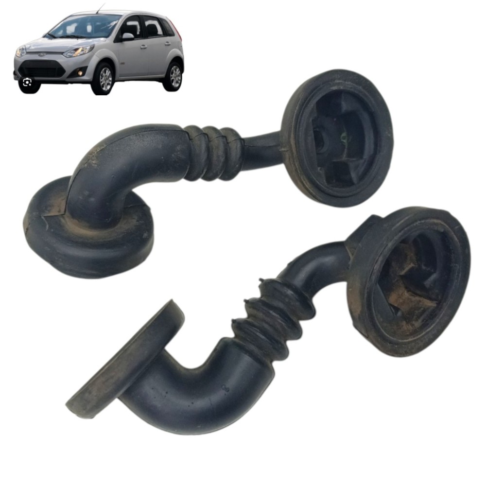 Par Coifa Passa Fio Porta Traseira Ford Fiesta 2014 2013 12