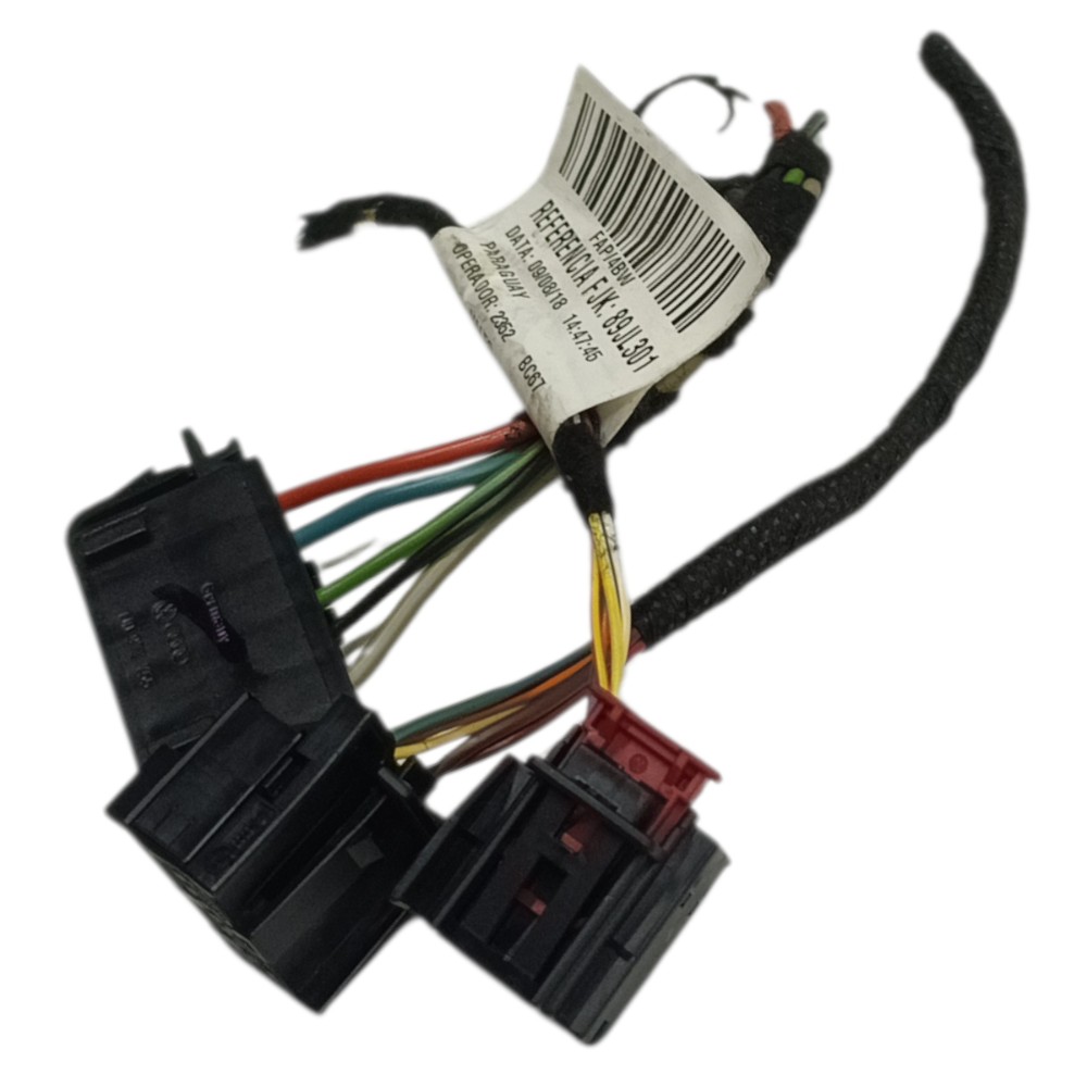 Jogo Plug Comando Ar Analógico Vw Polo 2018 2019 2020 2021 4