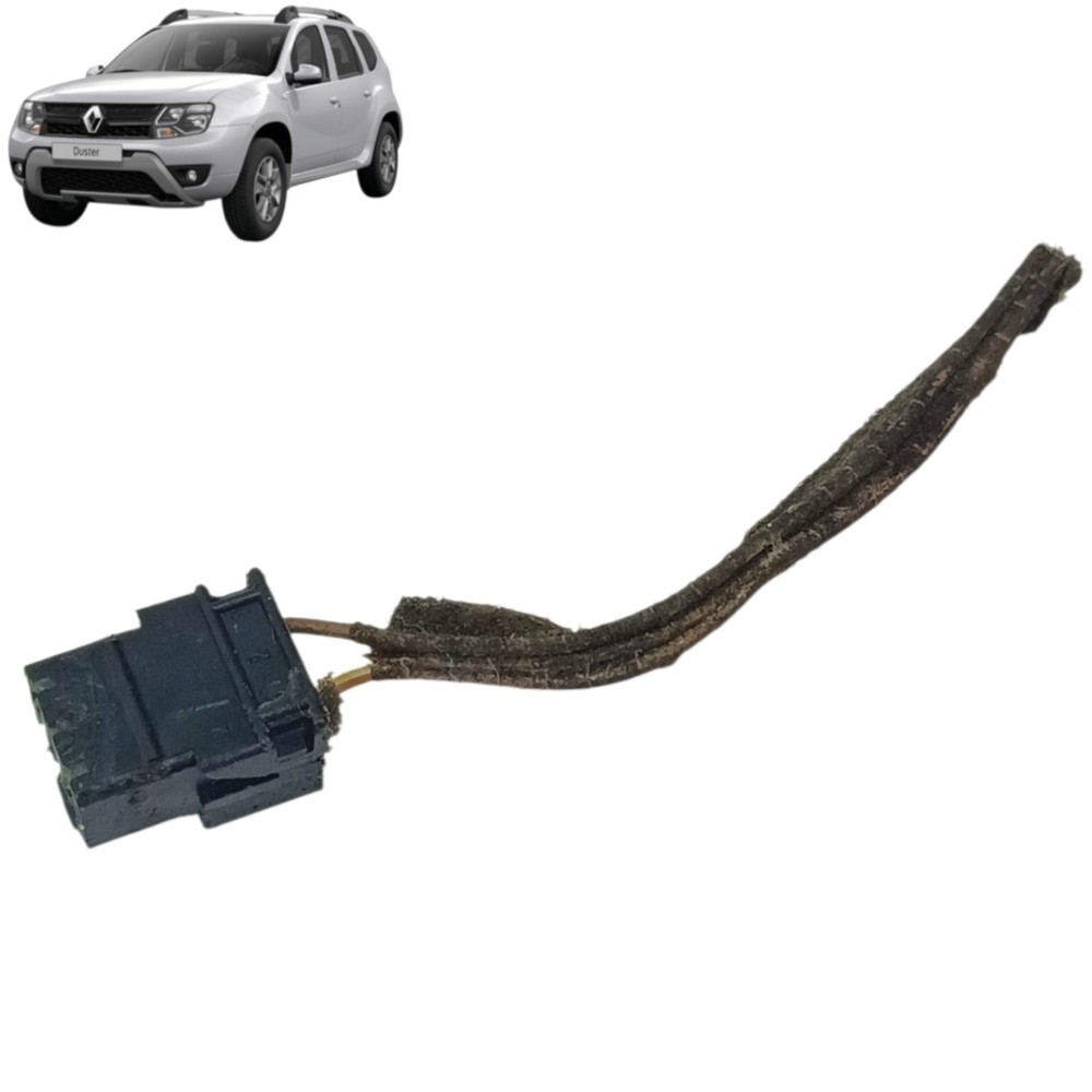 Plug Conector Fechadura Porta Renault Duster 2012 Até 2020