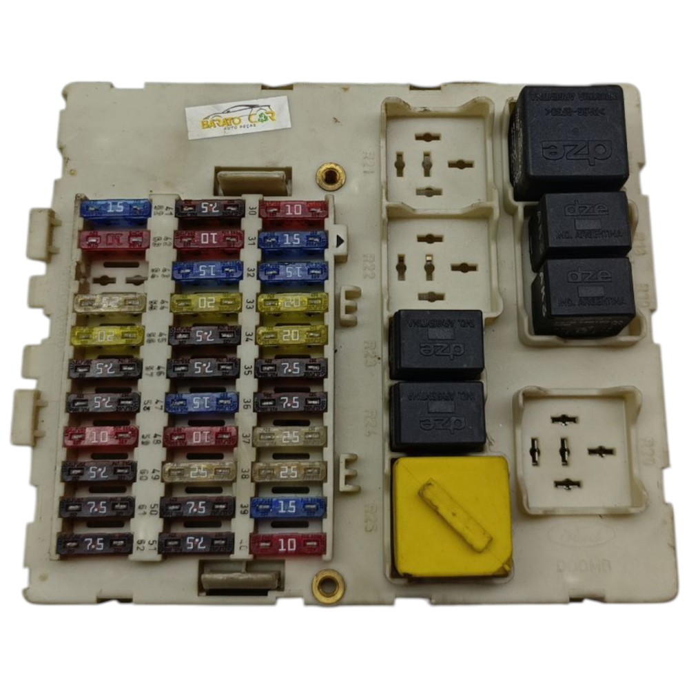 Caixa Fusível Ford Focus 2.0 16v Automático 2003 2004 2005 1