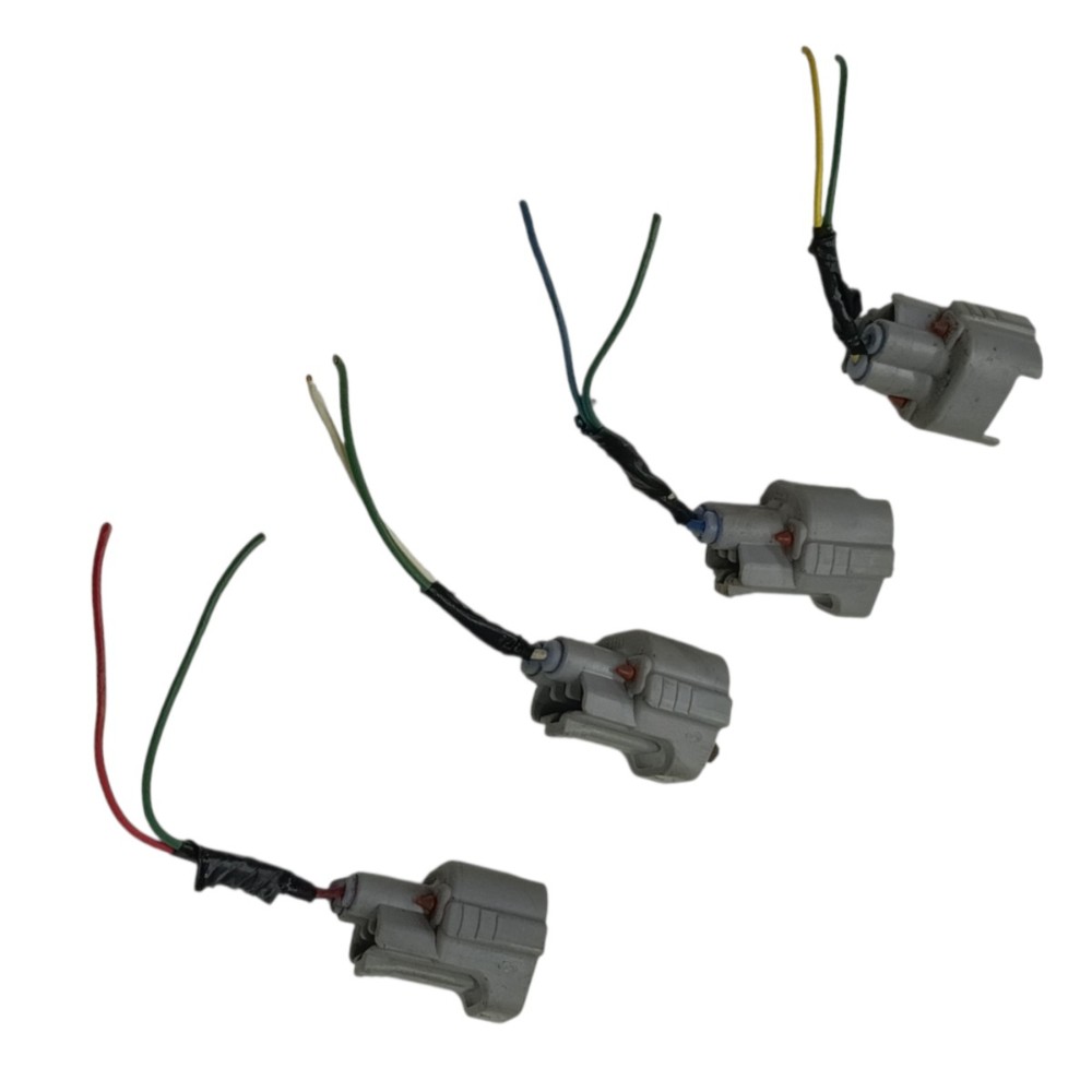 Jogo Plug Conector Bico Injetor Nissan Kicks 1.6 Cvt 2024 23