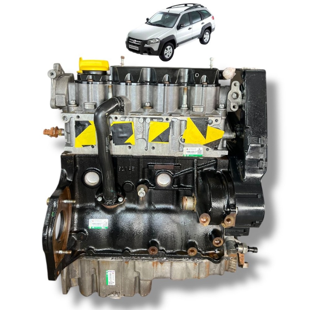 Motor parcial Fiat 1.8 gm 114cv Palio idea doblo strada 2009