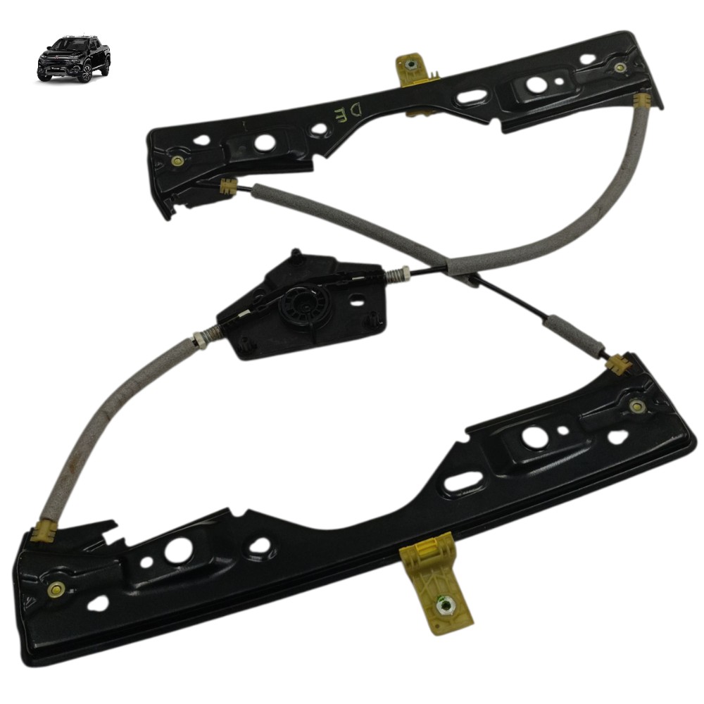 Máquina Vidro Dianteira Esquerda Fiat Toro 2018 2019 2020 21 1