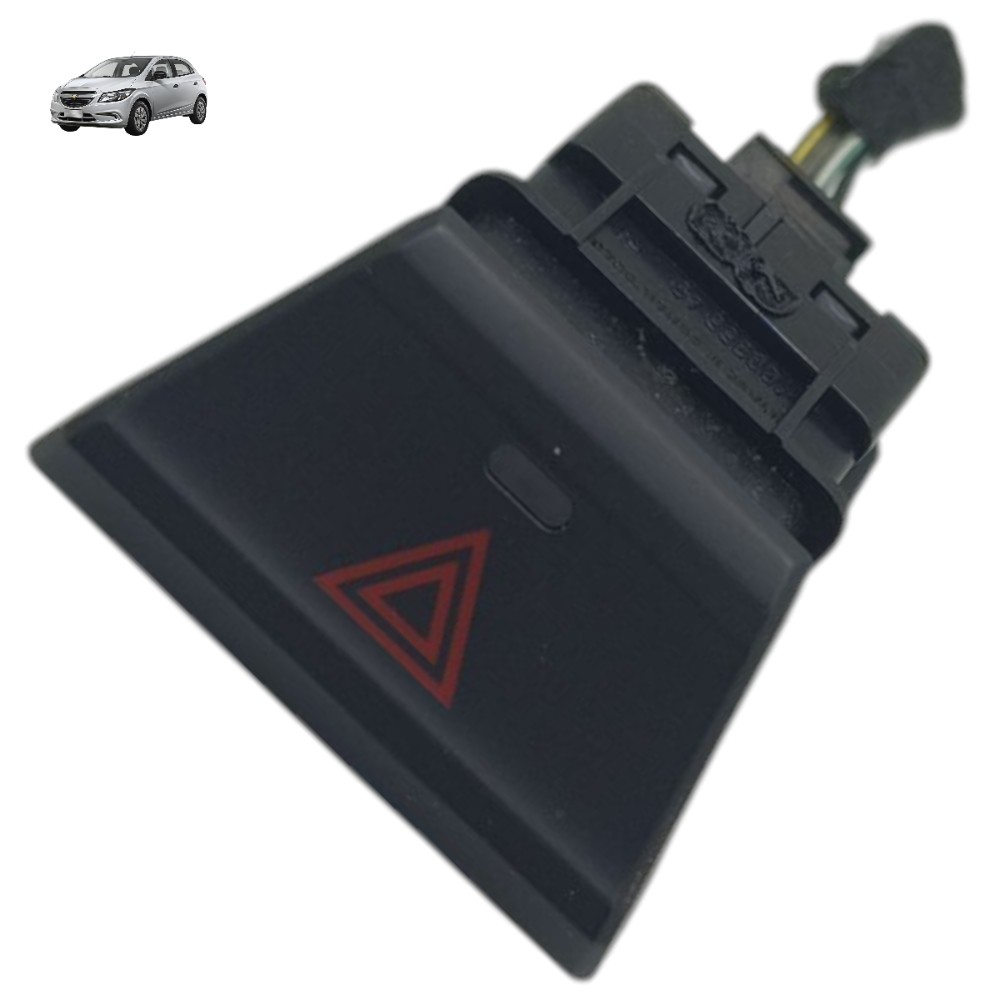 Botão Pisca Alerta Gm Onix Prisma 2013 2014 2015 2016 17 18 1