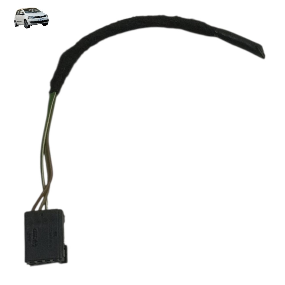 Plug Conector Botão Vidro Dianteiro Direito Vw Fox 2014 2013