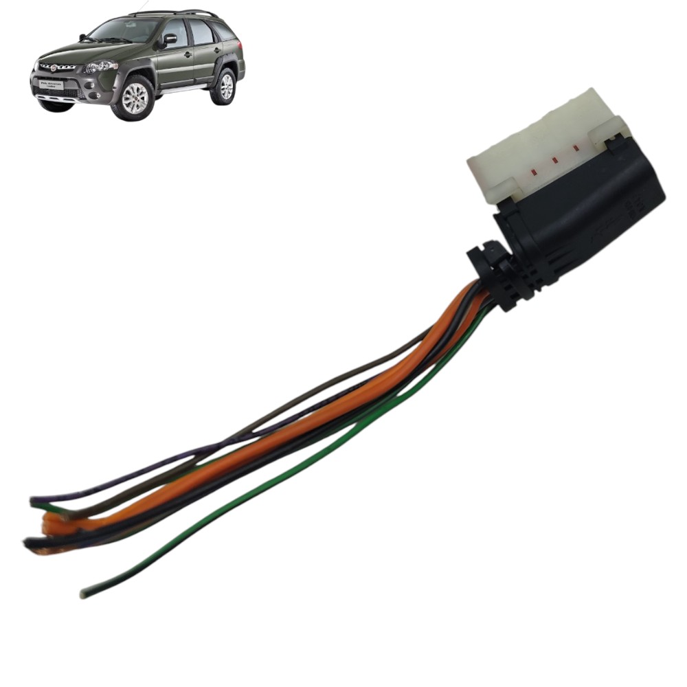 Plug módulo Central dif brocante Fiat Palio locker 55215292 1