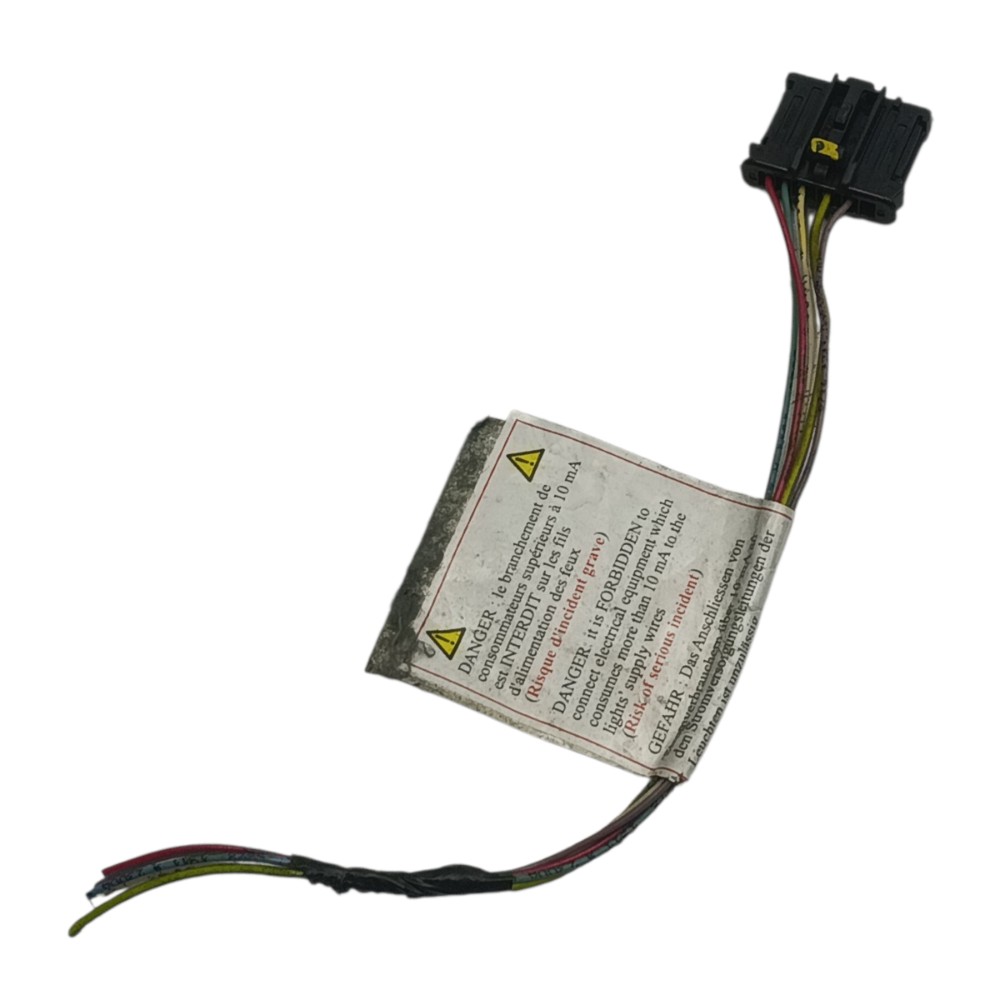 Plug Conector Lanterna Direita Peugeot 208 2014 2015 2016 17 3