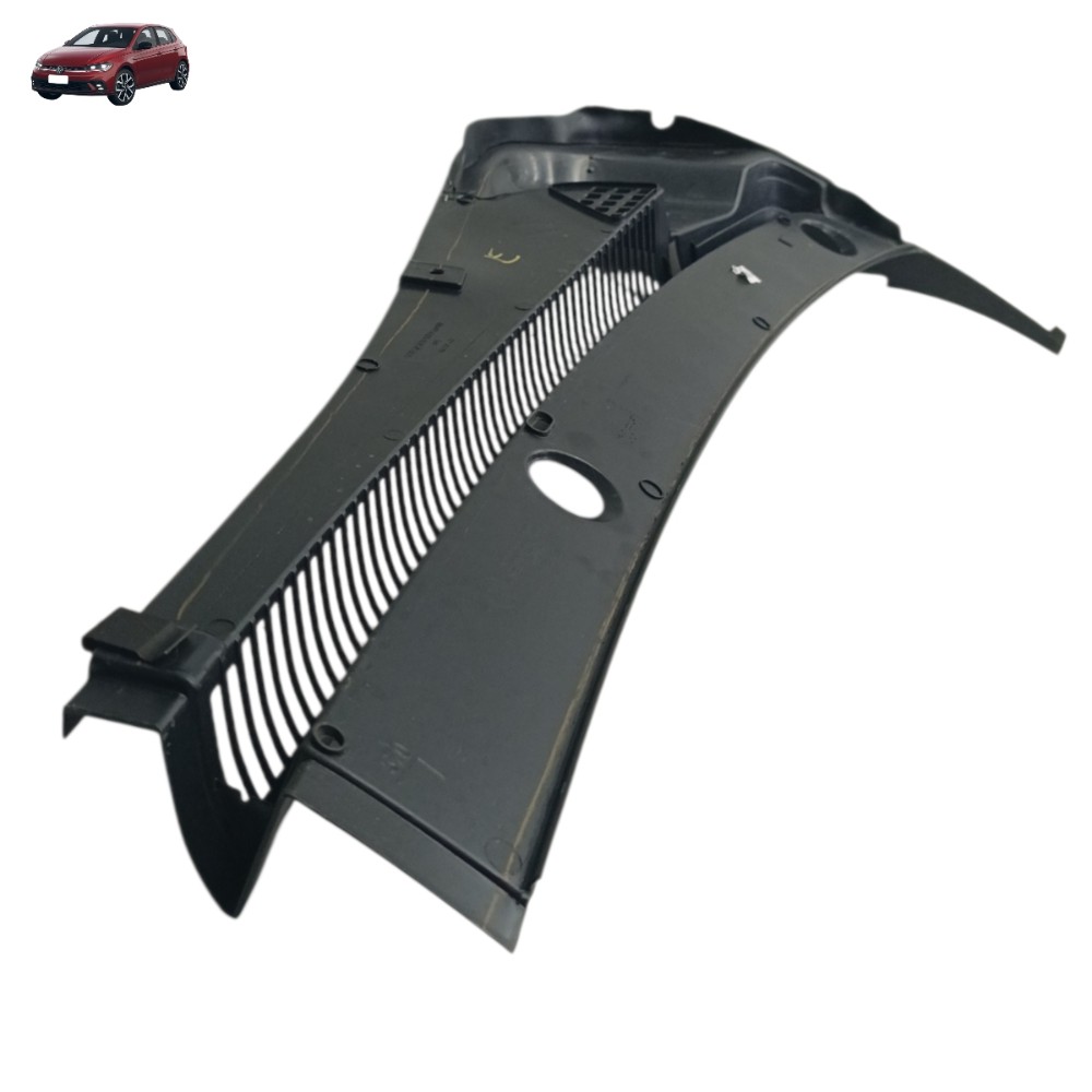Grade Churrasqueira Esquerda Vw Polo Virtus 2026 2025 2024 Preto