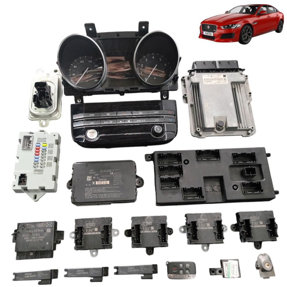 Kit code módulo injeção jaguar xe R Sport 2.0 p250 2018 2019 1
