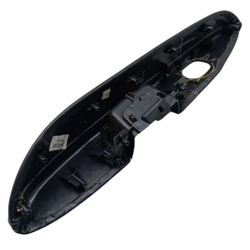 Puxador Interno Porta Traseira Esquerda Honda Hrv 2016 2017 Preto Traseira 3