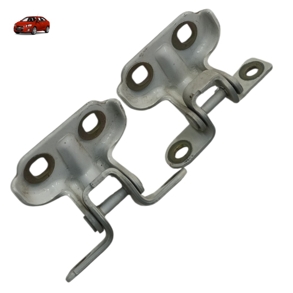 Par dobradiça porta traseira esquerda GM Sonic 2014 2013 12 1