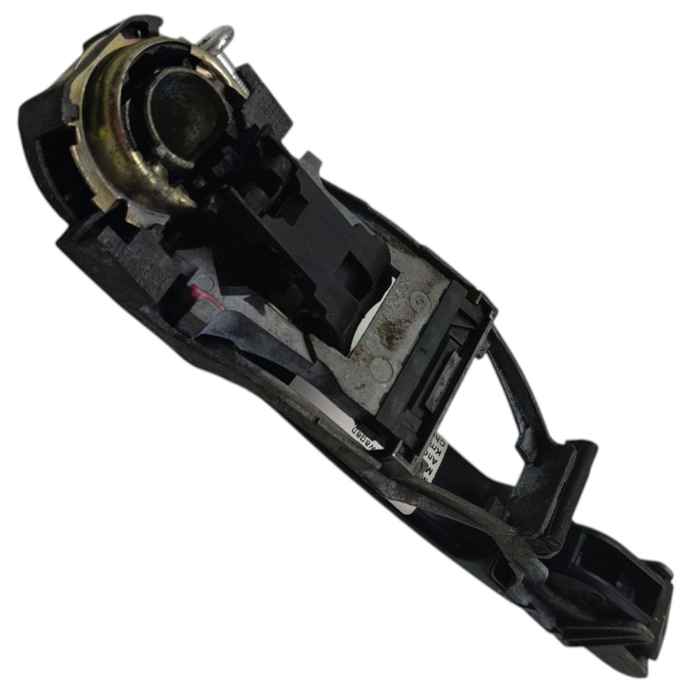Maçaneta Externa Traseira Esquerda Vw Polo 2007 2008 2009 10 Preto Traseira 3