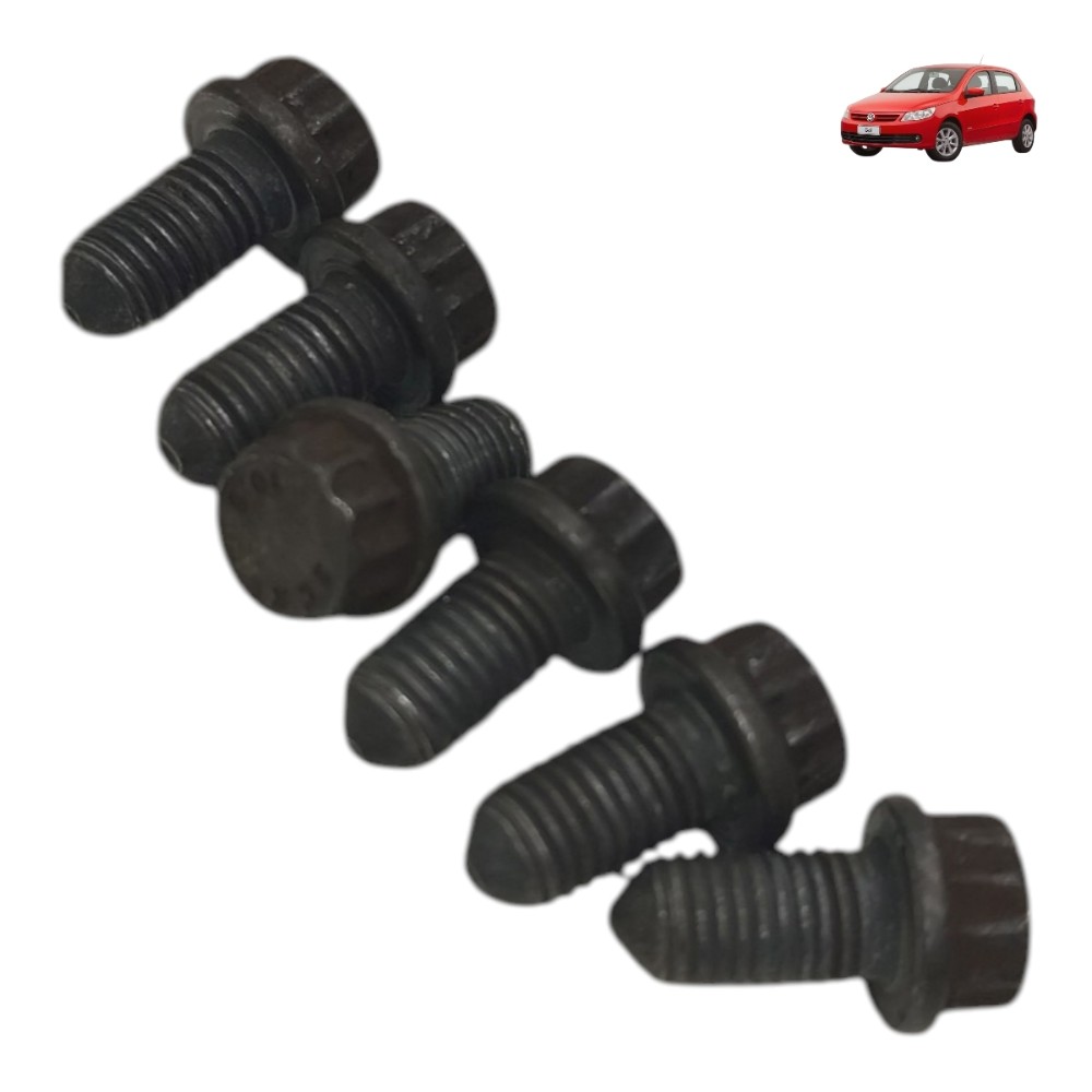Jogo Parafuso Embreagem Vw Gol G5 1.0 2009 2010